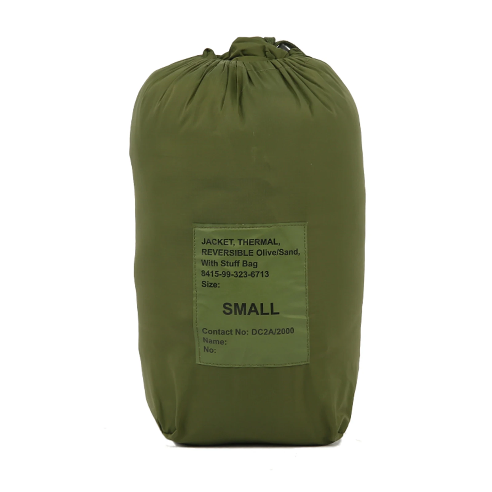 Chaqueta térmica Reversible del ejército británico, abrigo de entrenamiento al aire libre, abrigo cálido y ligero de la guerra del Gulf - imagen 5