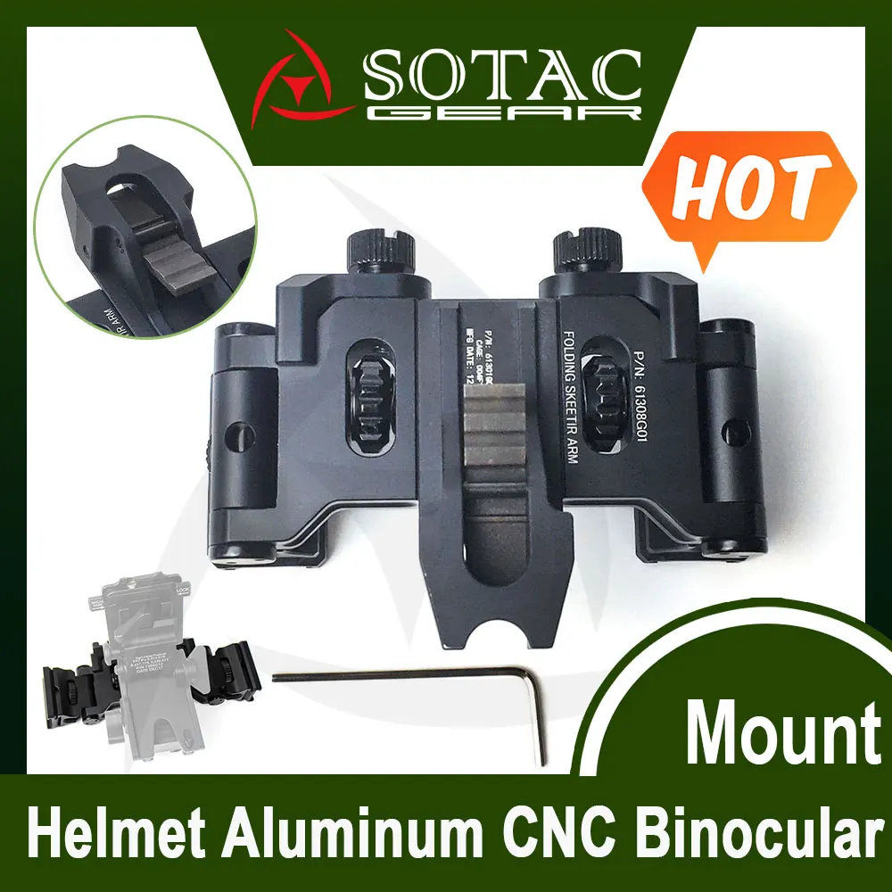 Para NVG MUM-14/GT-14 gafas de visión nocturna montaje puente Binocular sistema Modular SOTAC GEAR