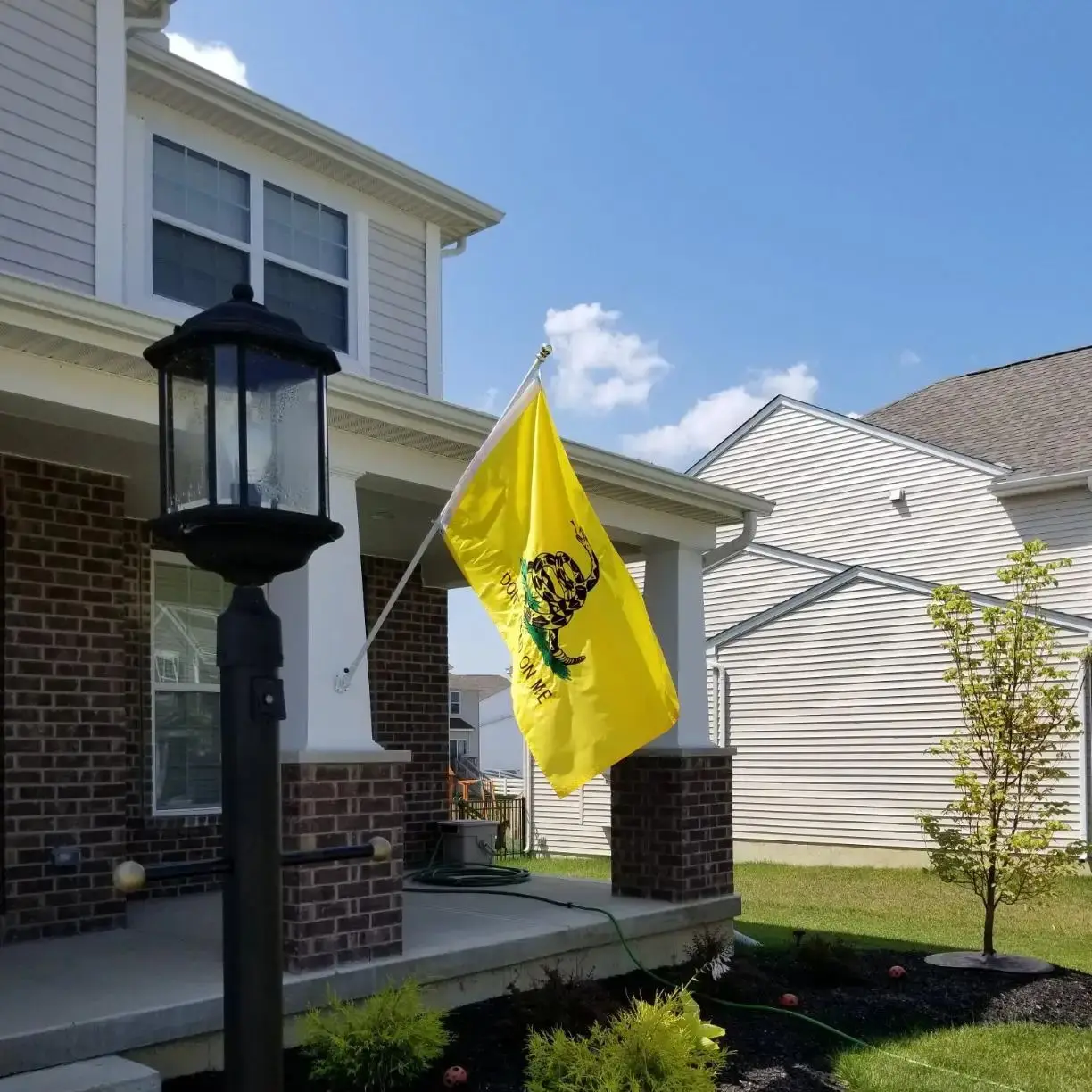 90X150cm No marcan en mí Tea Party Sonajero Serpiente Bandera de Gadsden