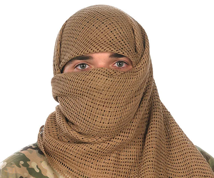 Turbante de protección solar al aire libre para mujer, cubierta de cabeza para la cara, chal Simple transpirable, bufanda deportiva, toalla de playa para turismo - imagen 5