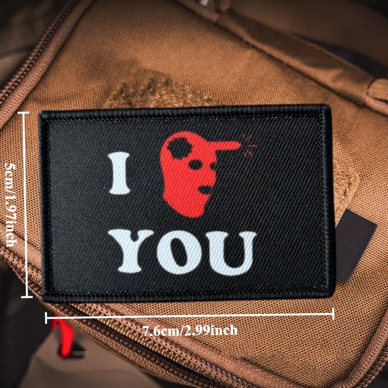 Brazalete impreso, insignia de moral táctica, parche con gancho, parches para ropa militar, pegatinas para mochila, apliques - imagen 4