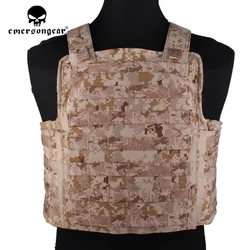 Emersongear-Chaleco táctico estilo PROTECH, armadura corporal Airsoft con sello azul marino, portador de placa de caza Molle, equipo protector de nailon EM2983