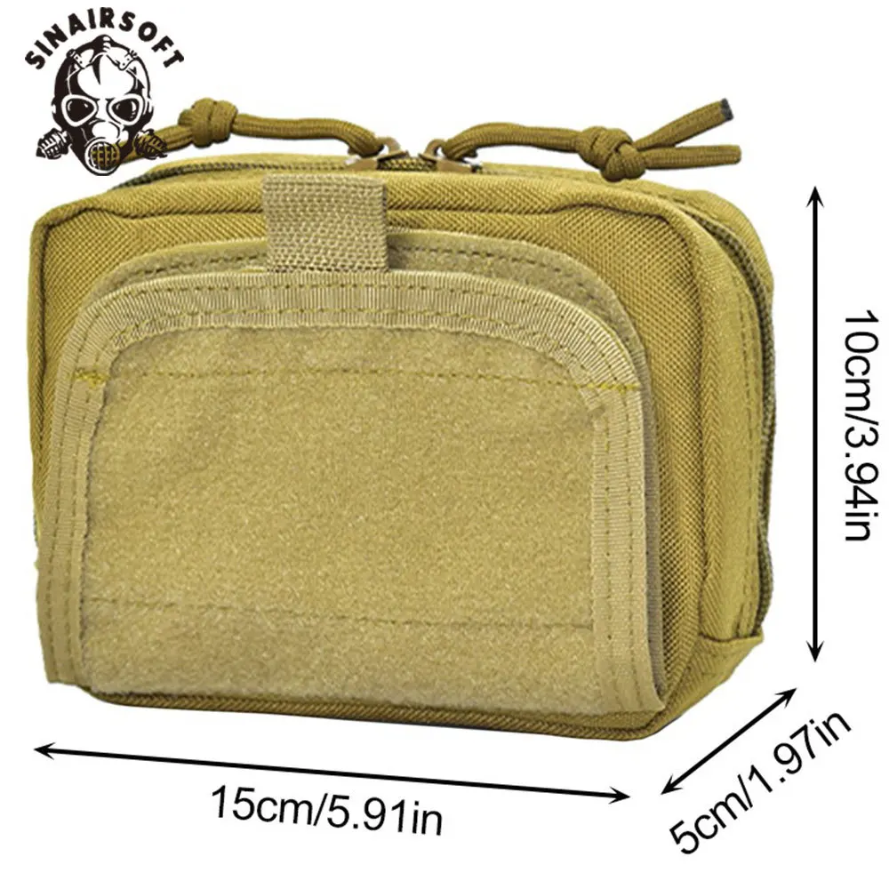 Bolsa táctica EDC Molle, riñonera militar, bolsa de herramientas de caza al aire libre, funda de teléfono, paquete deportivo, bolsas de caza de bolsillo pequeño de utilidad - imagen 3
