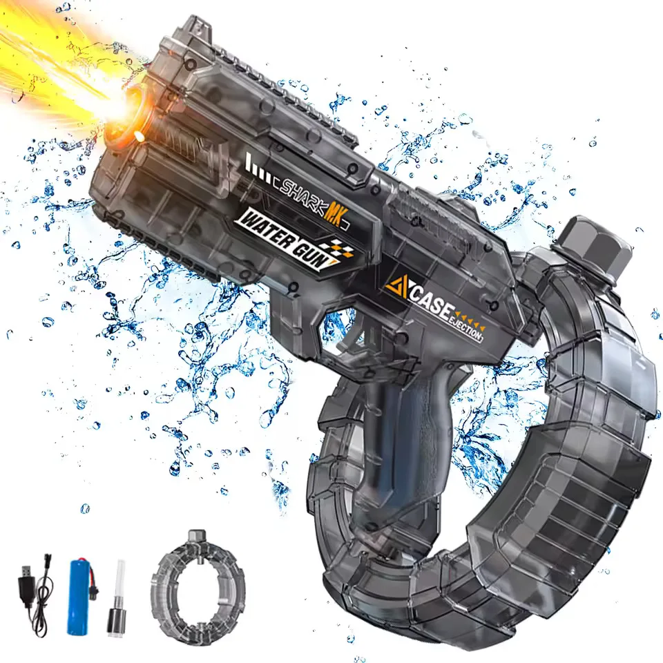 Pistola de agua eléctrica automática con luz LED y gran capacidad - imagen 5