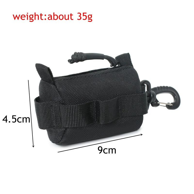 Herramientas EDC de bolsillo pequeño para exteriores, monedero, llaves, auriculares, bolsillo de almacenamiento, billetera de bolsillo, riñonera deportiva - imagen 3