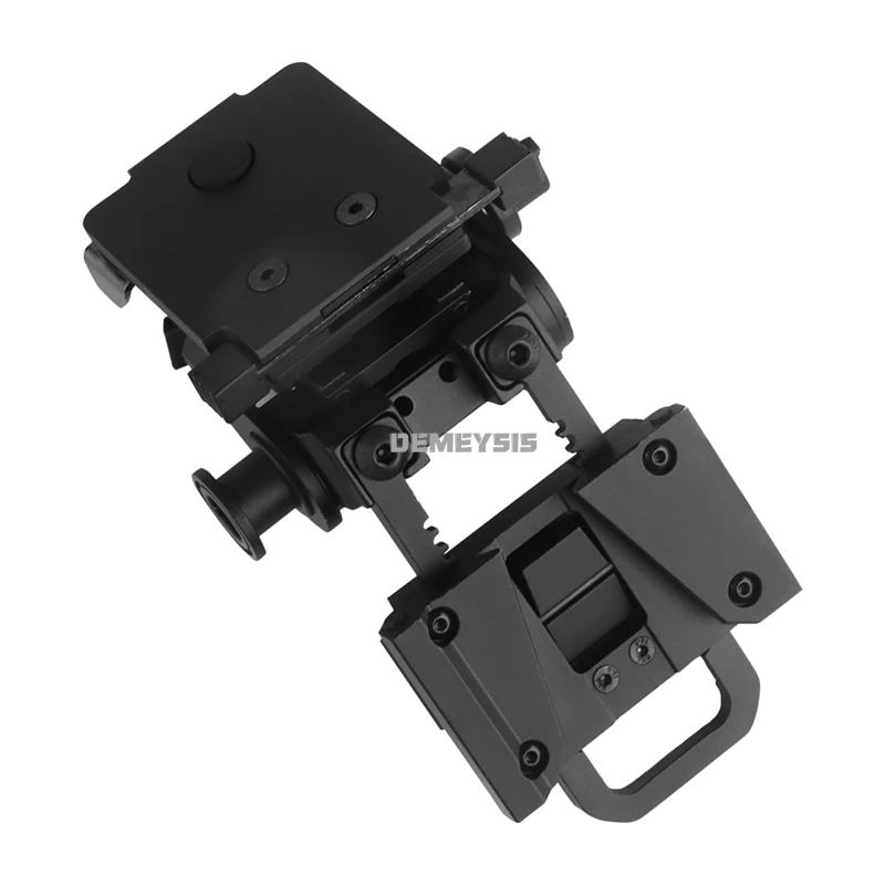 Soporte de montaje para casco táctico de Metal L4G24 NVG, adaptadores de soporte para cascos Airsoft de aleación de aluminio para PVS15 / PVS18 / GPNVG18 NVG - imagen 4