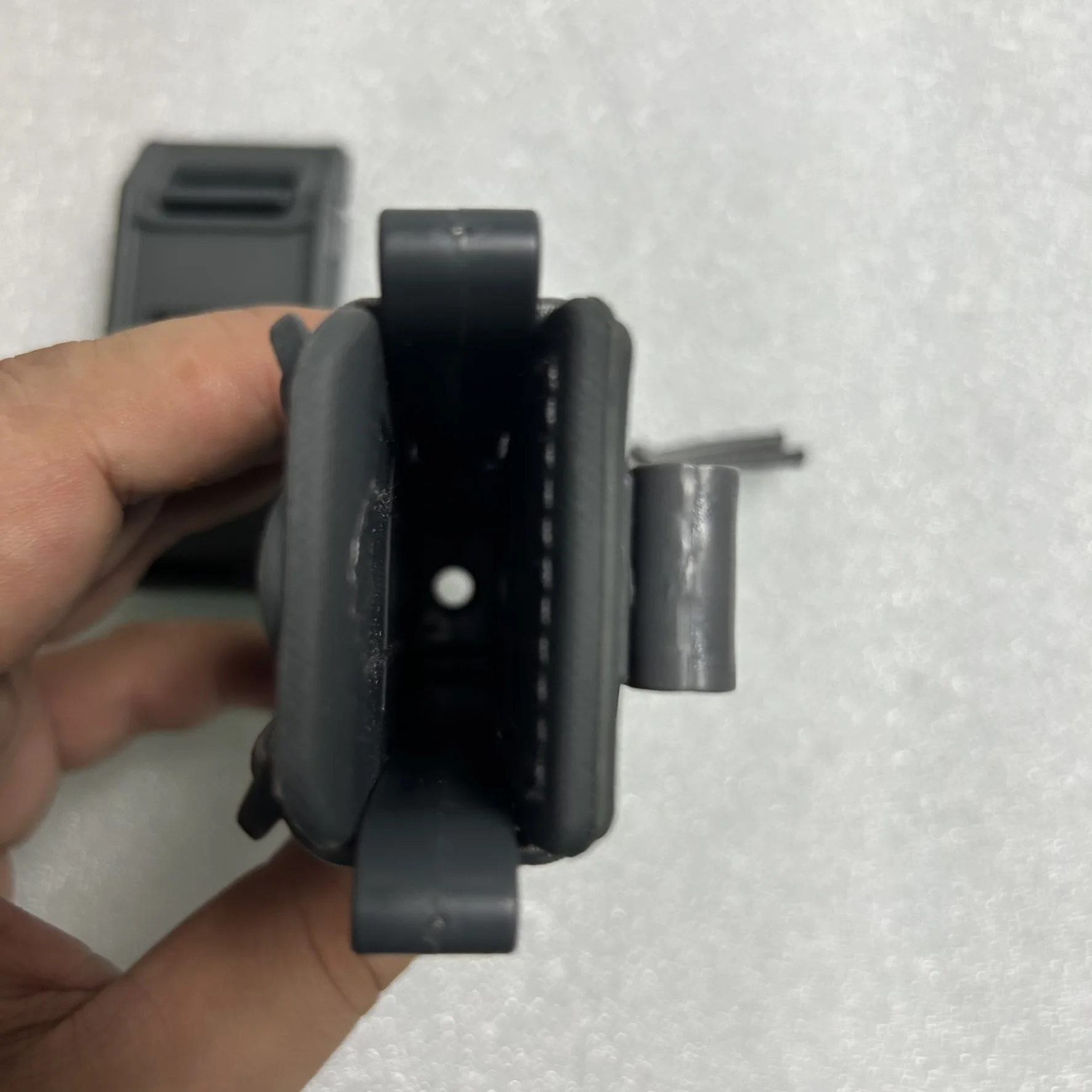 Bolsa para revistas de 9 mm con carcasa blanda estilo Scorplon gris (apto para 9 mm y 45 ACP) - imagen 4