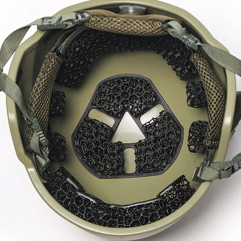 Apto para casco táctico aramida Forro interior especial panal Amortiguación alta - imagen 2