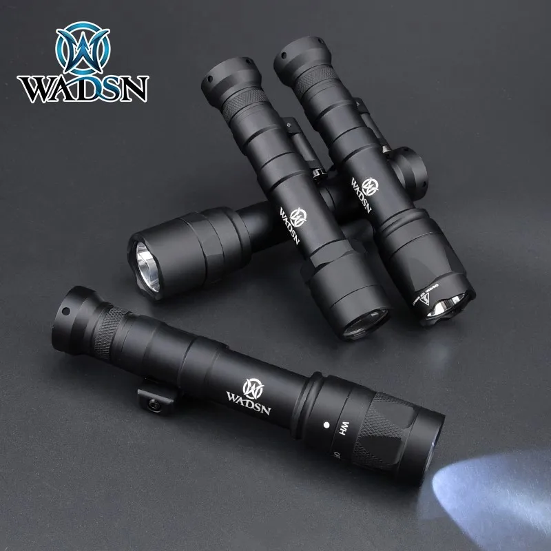 WADSN-linterna táctica M640, luz para Rifle, M640B, M640W, M640C, M640U, M640V, Airsoft, Mlok Keymod, compatible con riel de 20mm - imagen 4