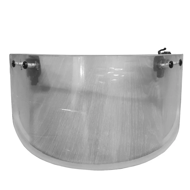 Protector facial NIJ IIIA para casco MICH con visor táctico Picatinny - imagen 3