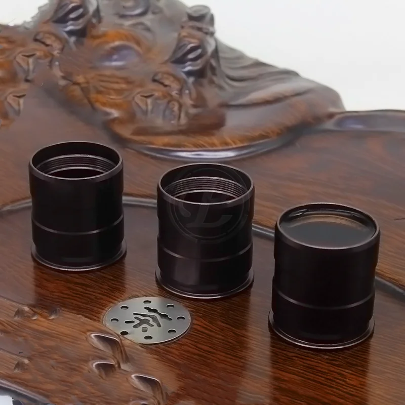 Accesorios de película, artesanía, versión de Metal, modelo estático, juguete, soporte para bolígrafo de taza de té, decoración, M203 - imagen 3