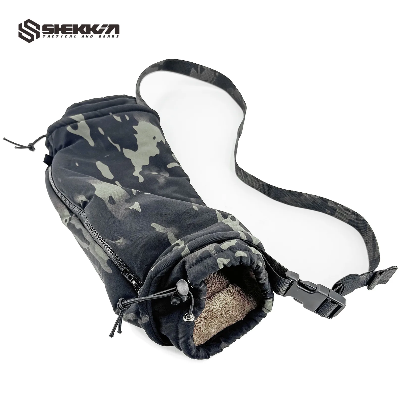 Shekkingears-bolsas calentadoras de manos de camuflaje EI táctico, juego de combate con sello, calor y protección de invierno para hombres y mujeres - imagen 4