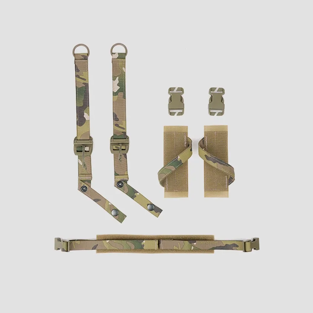 Parches tácticos de liberación rápida que conectan accesorios para conectar la mochila AVS1000 al chaleco CP JPC SPC UA100