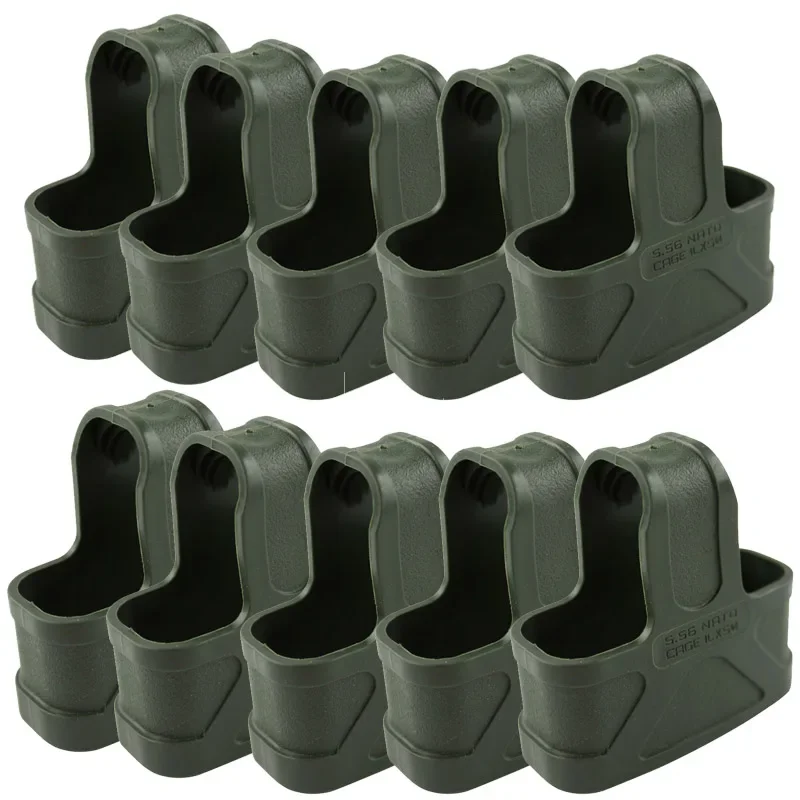 5,56 NATO Fast Mag goma jaula bucles guante funda Airsoft M4/M16 funda de asistencia para revistas accesorios para armas de caza - imagen 3