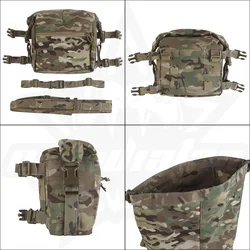 OphidianTac VE-86 Bolsa Expansión MOLLE Gran Capacidad Bolsillo Abierto