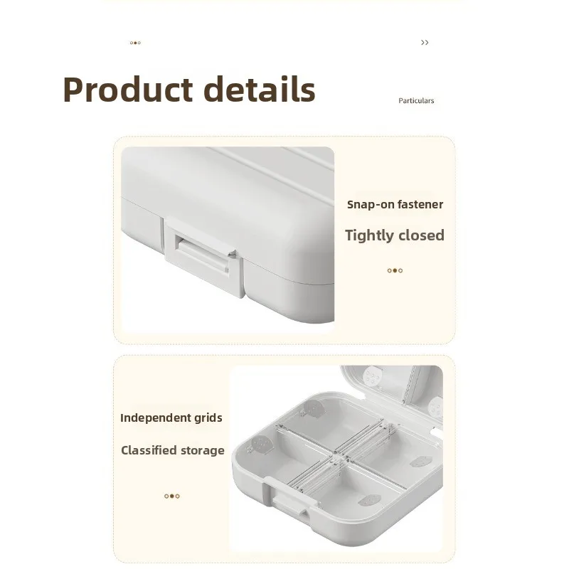 Pastillero impermeable sellado con rejilla antihumedad - imagen 3