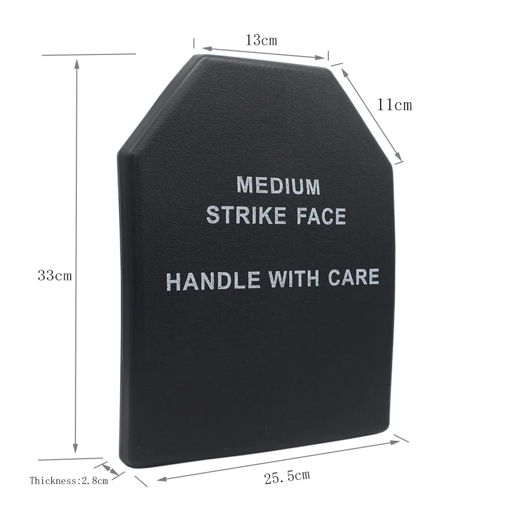 VULPO chaleco táctico portador de placa falsa, protector de armadura corporal, almohadilla de inserción resistente a los golpes para caza, Airsoft - imagen 4