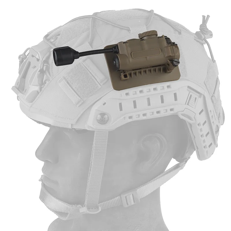 Luz táctica casco IR – Señal reconocimiento rojo, verde, azul y blanco - imagen 5