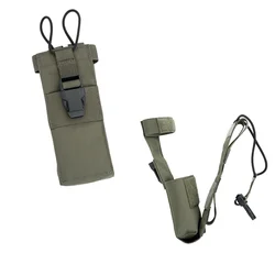 Bolsa MOLLE táctica para radio walkie talkie Airsoft caza