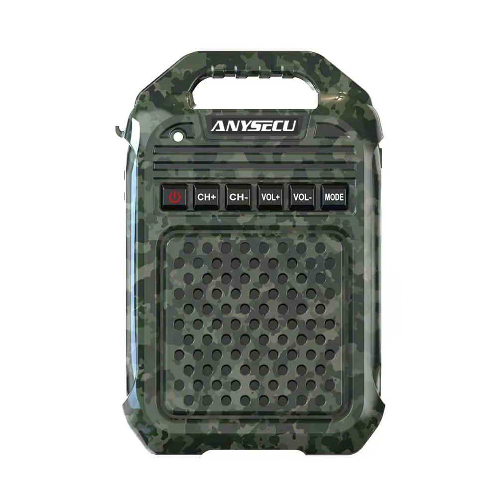 Anysec- amplificador de intercomunicación bidireccional inalámbrico K888, banda de frecuencia UHF, Radio FM, función CTCSS, programación de interfaz tipo C - imagen 4