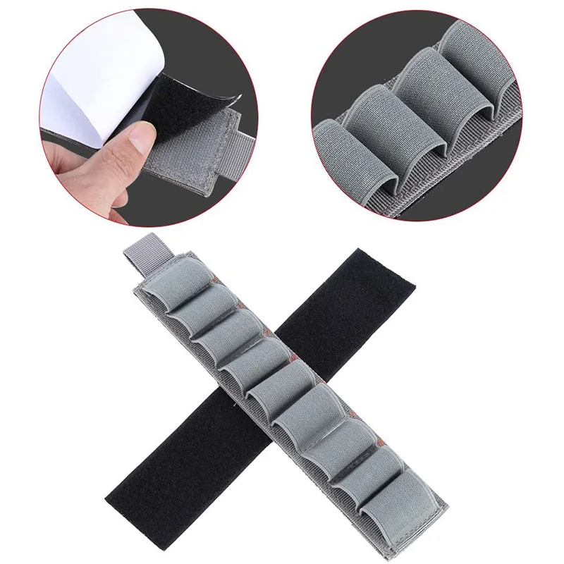 Estuche de munición para Rifle y escopeta, soporte de bala de carcasa, calibre 12, 6/9 rondas - imagen 3