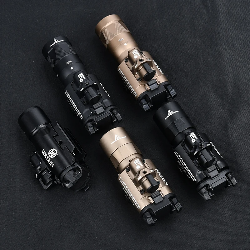 WADSN serie X400 linterna láser colgante luz LED estroboscópica para arma de exploración táctica Airsoft pistola de pistola de caza luz X400V X400U - imagen 5