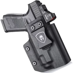 Funda IWB Kydex Glock 17/19 con corte óptico para TLR-8/TLR-8A