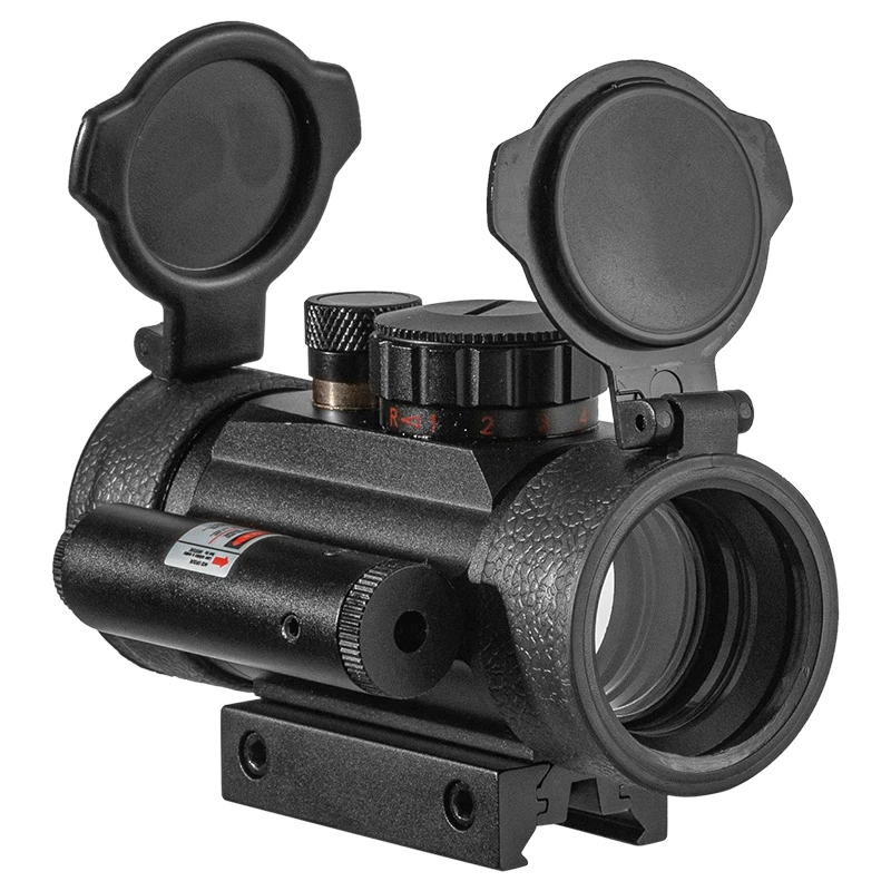 2025 DIANA 1x40 punto rojo con láser rojo punto rojo verde mira telescópica Corss mira táctica ajuste 11/20mm riel Rifle mira para caza - imagen 3