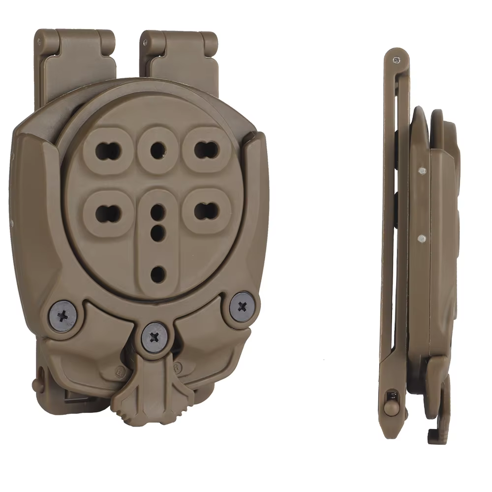 GameTactical Kit desconexión rápida MOLLE – Adaptador giratorio para funda - imagen 3