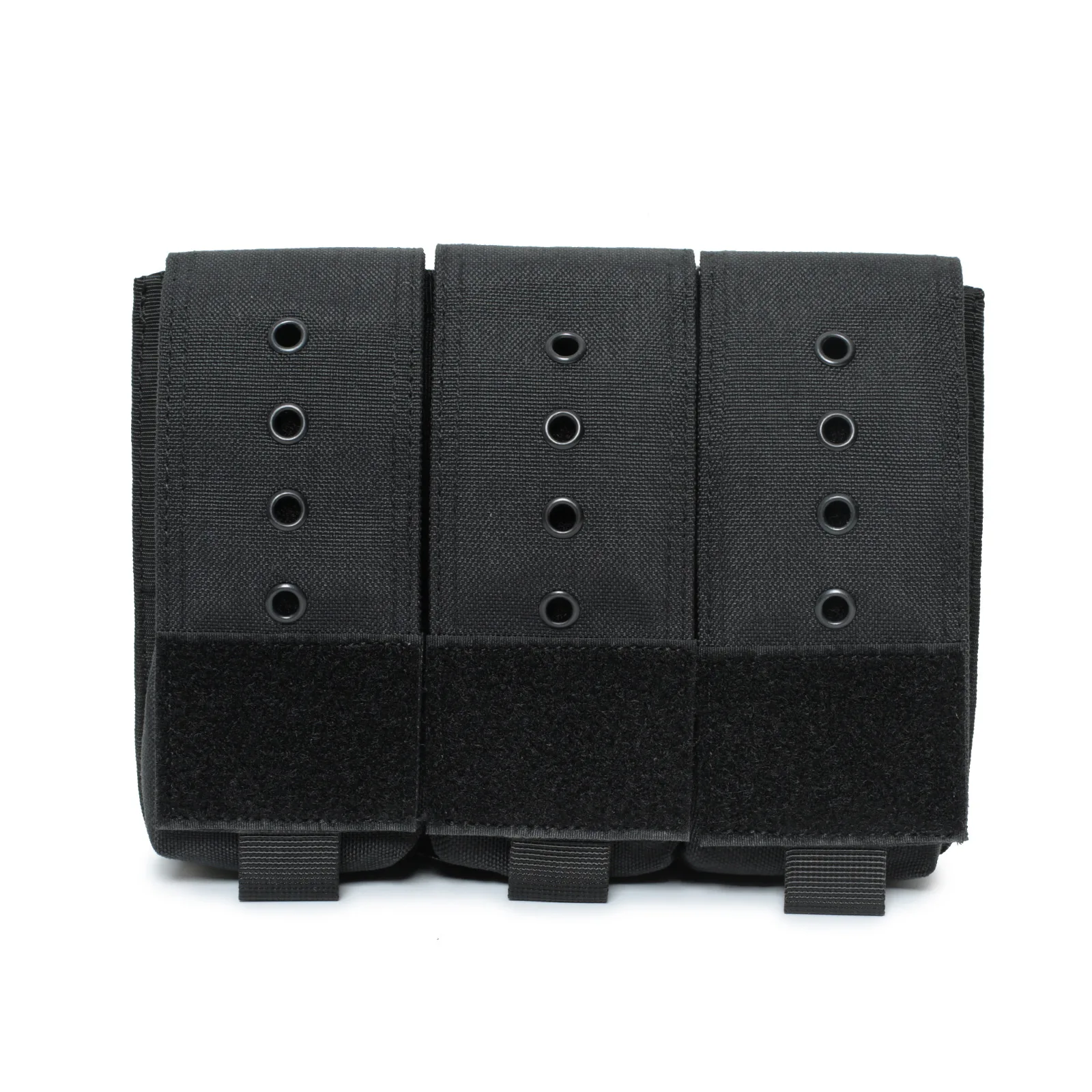 Portacargador rifle 5.56 mm MOLLE para AR15 M4 táctico caza bolsa - imagen 4