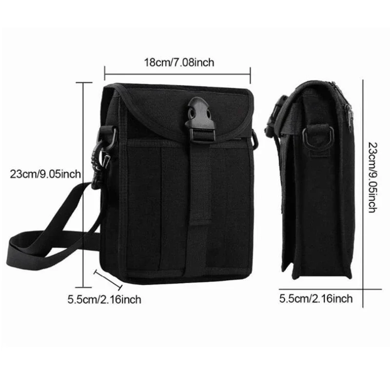 Funda táctica pistola oculta con bolsa de cintura para cargadores - imagen 3