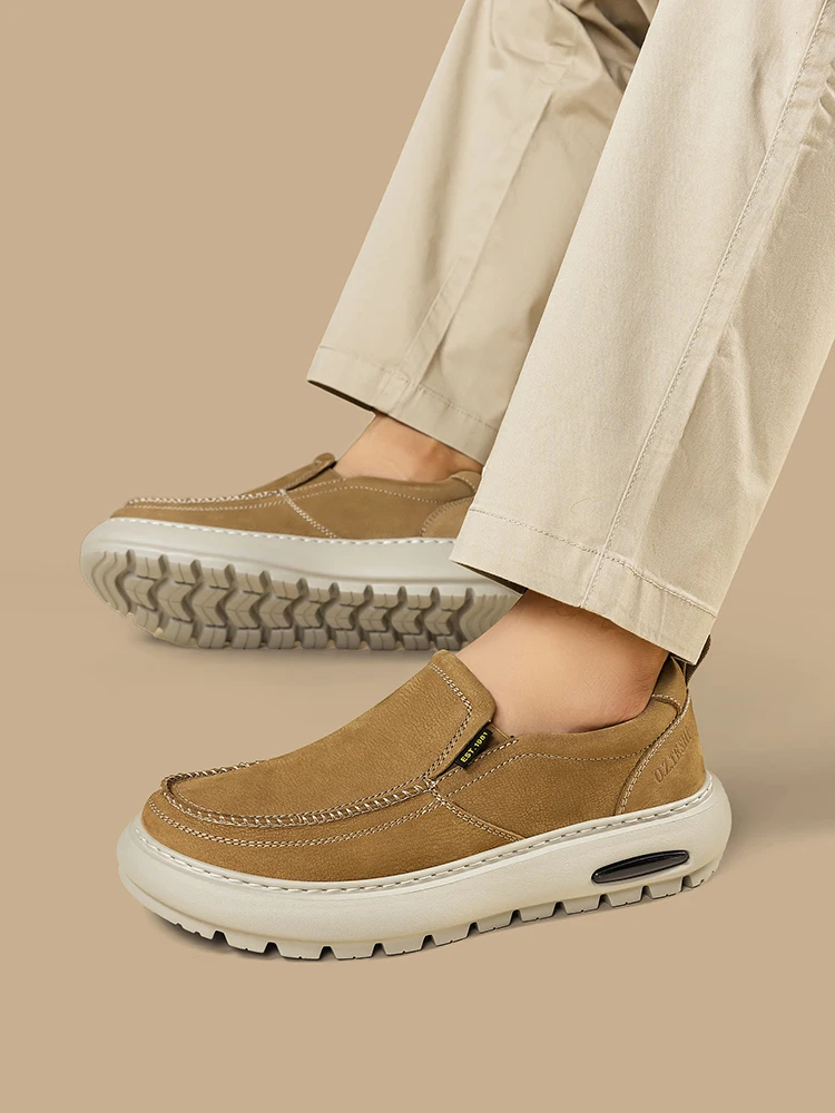 Zapatos O.Z.TESHI Hhiking para hombre, zapatillas ligeras para escalar al aire libre, zapatos transpirables para el tobillo, zapatos de trekking, zapatos de tenis informales - imagen 4