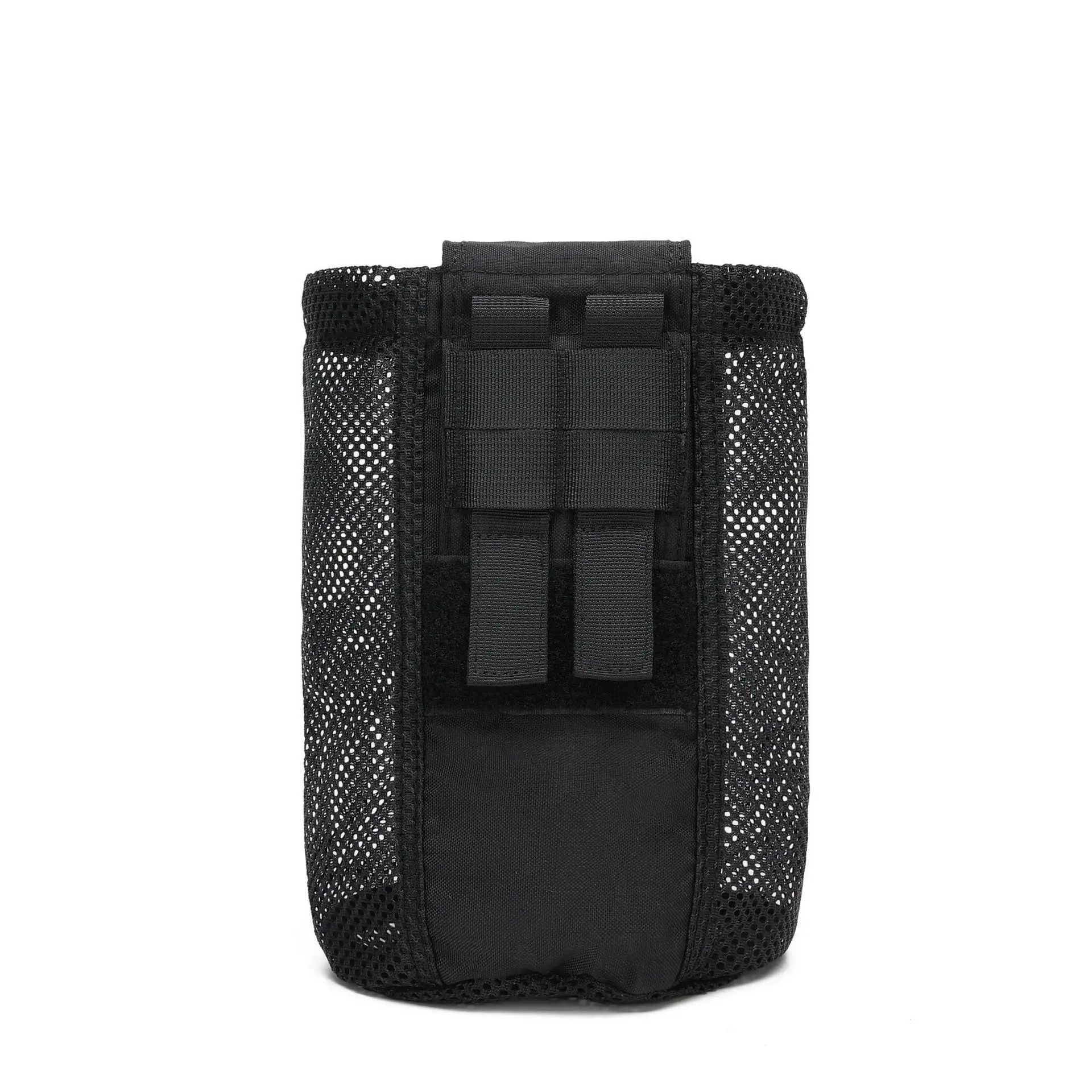Bolsa táctica MOLLE de malla plegable ligera con cordón EDC - imagen 4