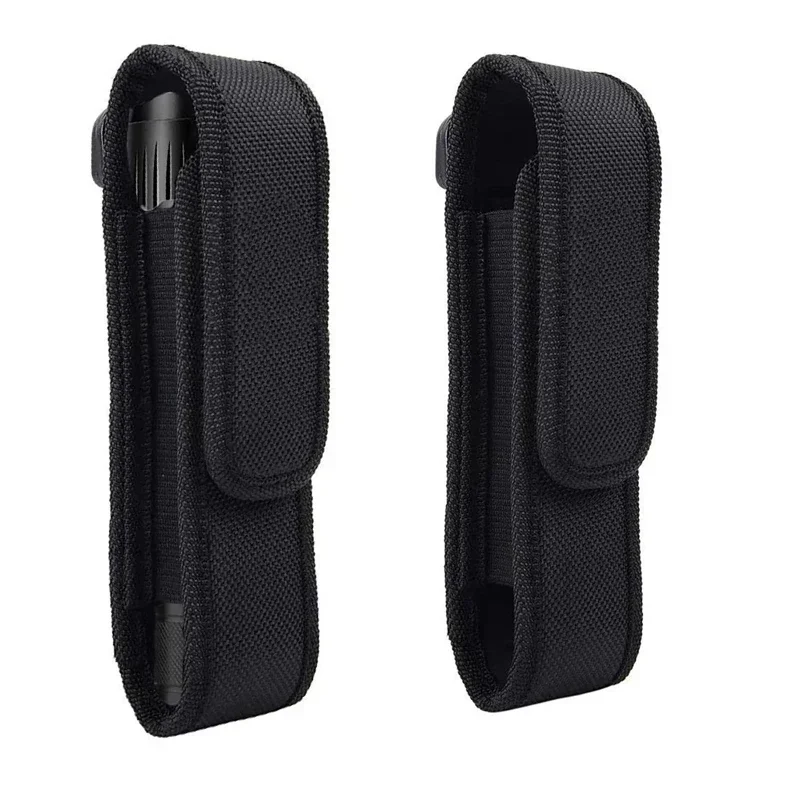 Estuche táctico para linterna Molle, bolsa para linterna LED, cinturón para misiones, linterna, maleta, multiherramienta para caza y acampada - imagen 2