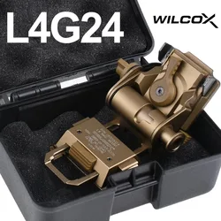 Wilcox L4G24: soporte metálico para visión nocturna en casco