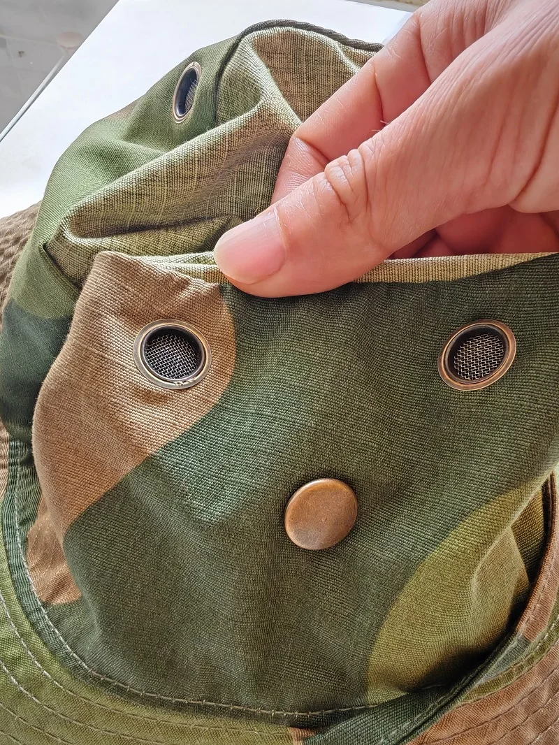 Sombrero táctico ala ancha hombre – Protección solar UV verano - imagen 3