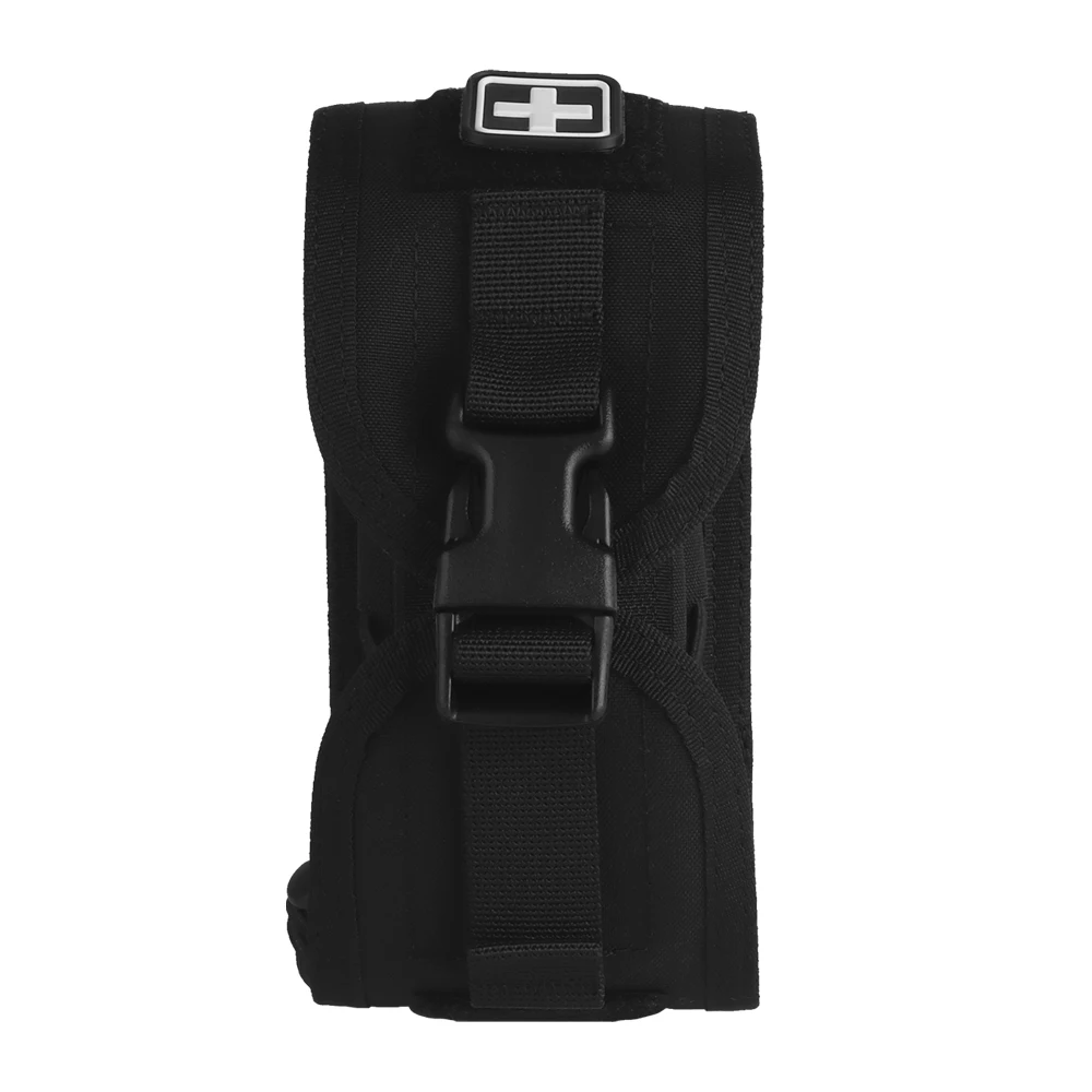 MOLLE Botiquín de primeros auxilios Bolsa médica de 2 vías V2 Bolsa médica compacta con cuerda de acceso rápido para actividades al aire libre - imagen 2