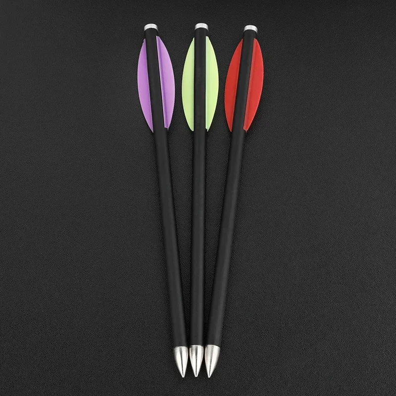 Flecha de ballesta de caza, 6/12/18/24 Uds., 6,3 ", flechas de carbono mezcladas, ID 4,2mm OD 6mm, pluma de goma para ballesta, tiro con arco, flecha - imagen 4