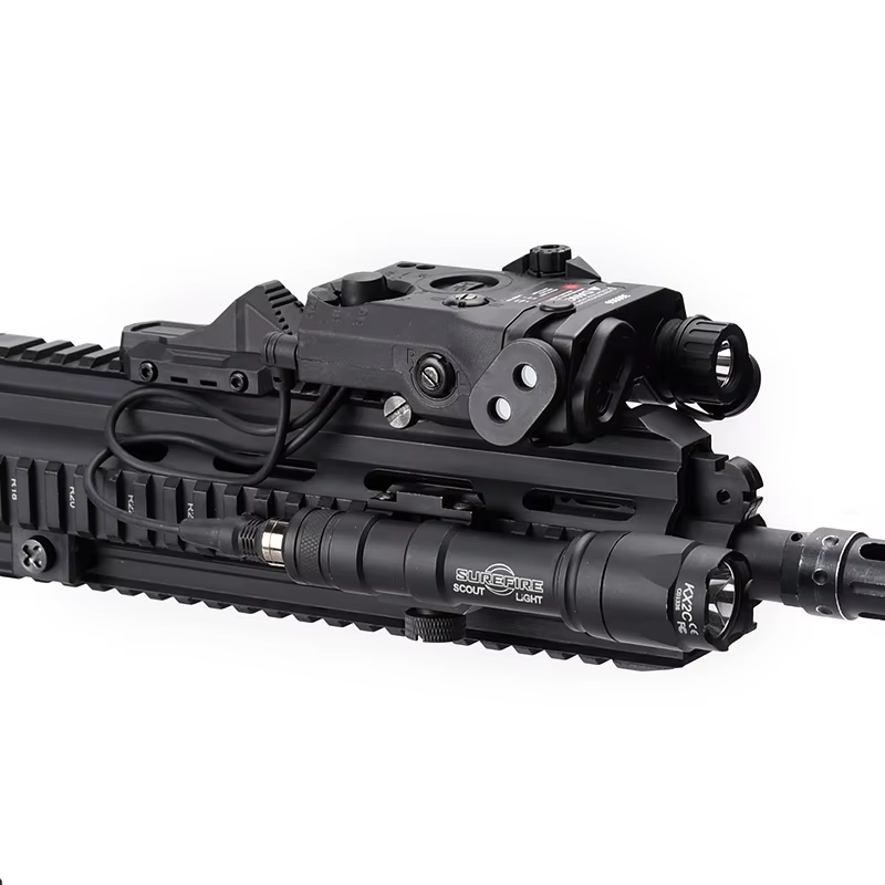 WADSN PEQ-15 iluminador IR táctico con láser, linterna y mando remoto - imagen 3