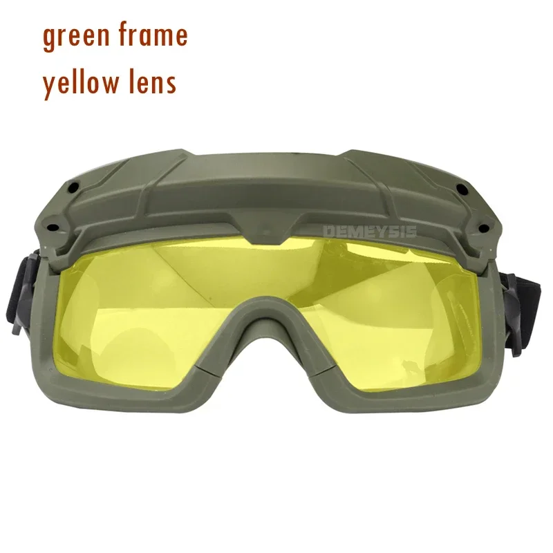 GREEN YELLOW LENS