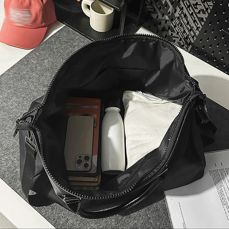 Bolso de hombro tipo bandolera para gimnasio y Fitness deportivo, bolso de equipaje para Yoga al aire libre de gran capacidad, bolso de viaje multifuncional para viaje corto - imagen 5