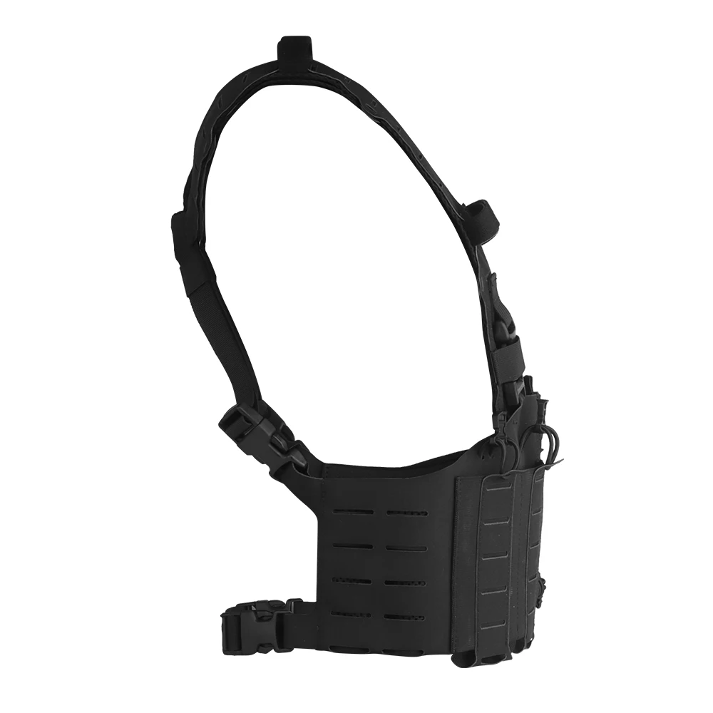 Equipo de pecho SF ligero, colgador de pecho para exteriores de liberación rápida con sistema MOLLE, accesorios de caza - imagen 3