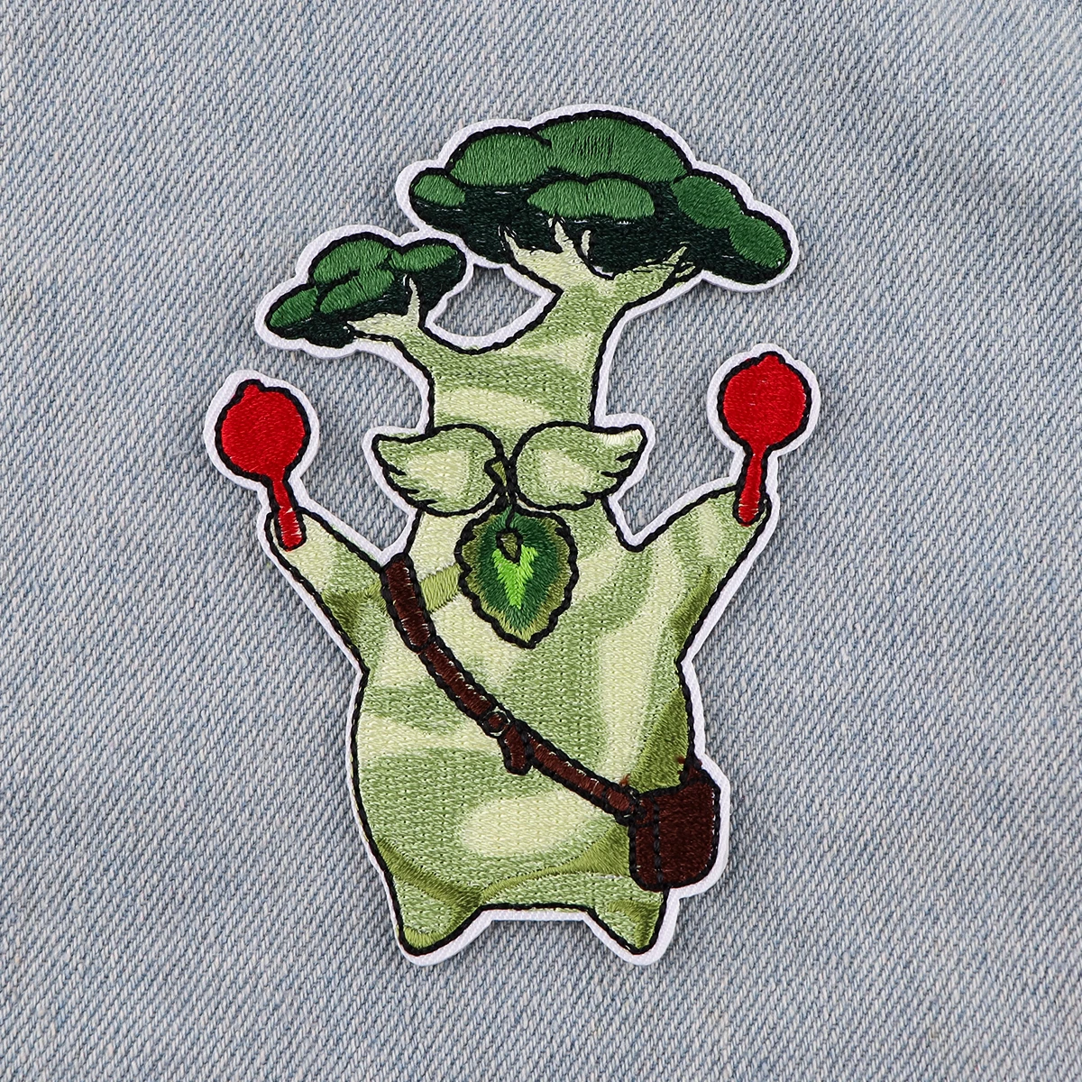 Parche de búho de juego de dibujos animados AD2683, parches bordados para planchar para ropa, pegatinas de costura, insignias para ropa, apliques DIY - imagen 5