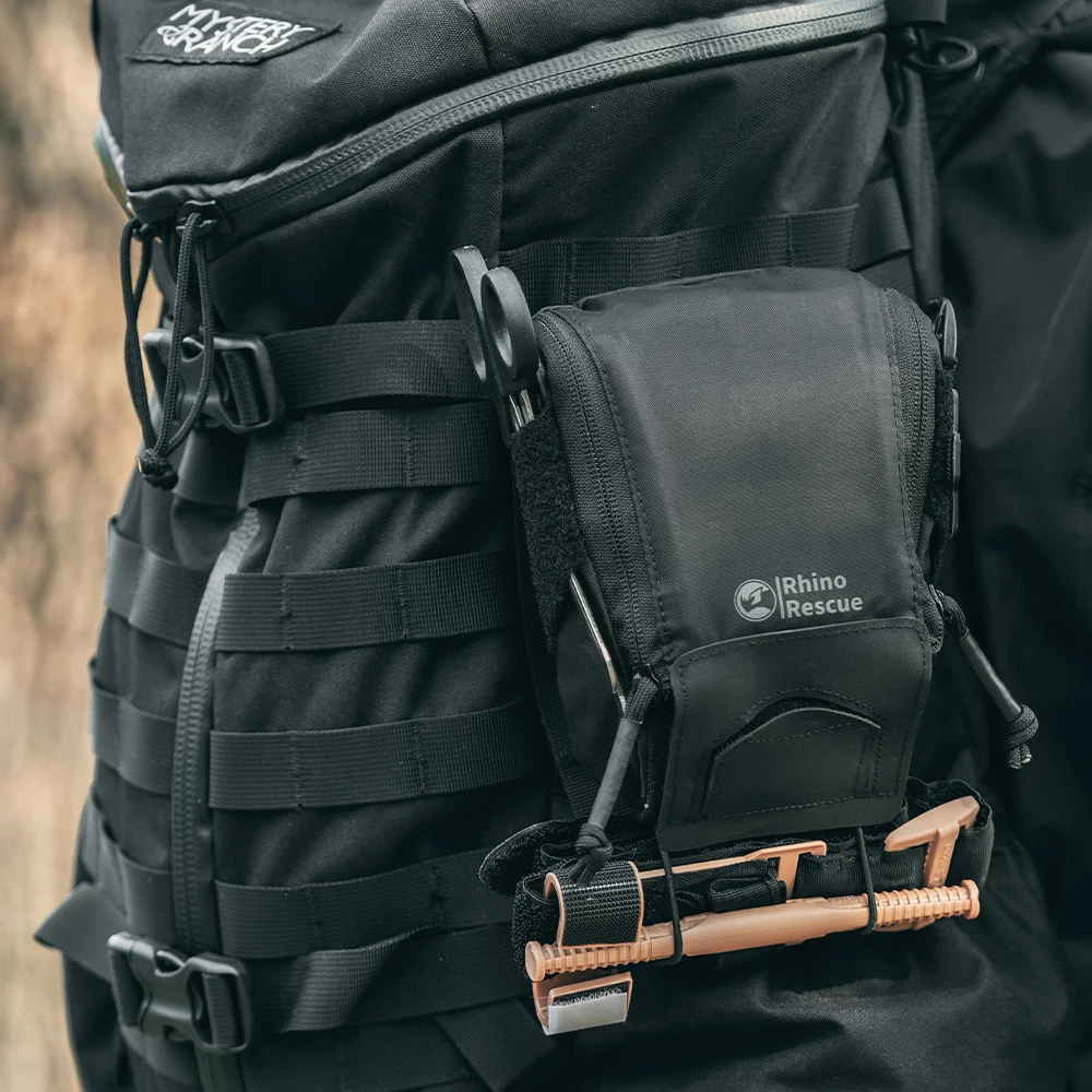 Kit IFAK táctico RHINO RESCUE MOLE – Torniquete y gasa MOLLE - imagen 3