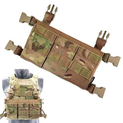 Bolsa para revistas Airsoft LV119 FCSK FCPC, Panel Molle 5,56/7,62/AK47, bolsa Triple para revistas, chaleco táctico, equipo de conversión de expansión