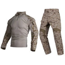 Emersongear G3 conjunto táctico camuflaje AOR1 hombre