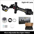bow sight with 4X