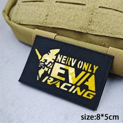 Parche NERV EVA táctico reflectante con velcro para mochila