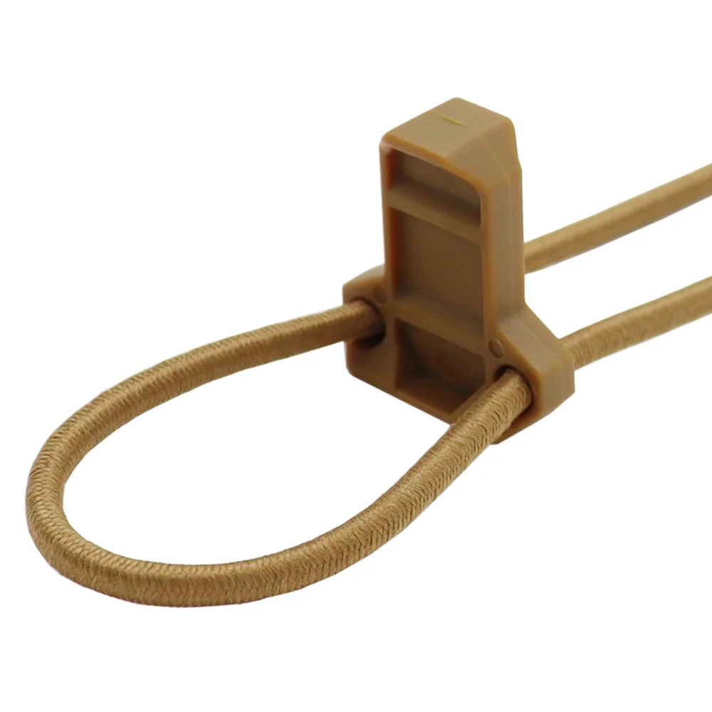 Retenedor de cordón de choque elástico para revista táctica, lengüeta de tracción, correas de retención elásticas de extracción rápida para chaleco con bolsa Mag superior abierta - imagen 5