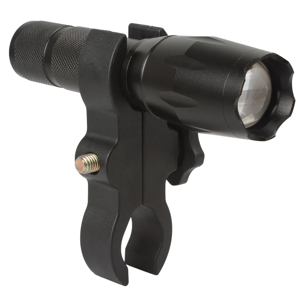 Soporte para linterna de bicicleta, abrazadera de faro LED frontal, ajustable, 20-50mm - imagen 5